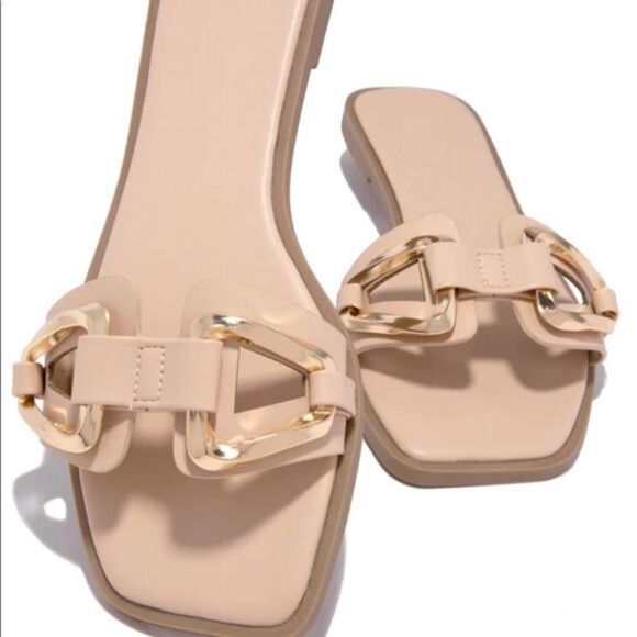 ISLAND WAVES SANDALS -‎ NUDE - Picture 2 of 6